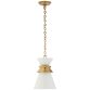 Люстра Alborg Small Stacked Pendant CHC 5240AB-WHT