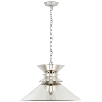 Люстра Alborg Large Stacked Pendant CHC 5245PN-PN