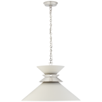 Люстра Alborg Large Stacked Pendant CHC 5245PN-WHT