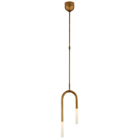 Люстра Rousseau Small Asymmetric Pendant KW 5590AB-EC