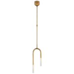 Люстра Rousseau Small Asymmetric Pendant KW 5590AB-SG