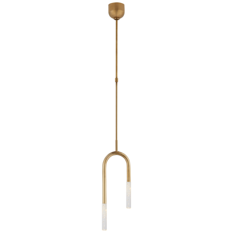 Люстра Rousseau Small Asymmetric Pendant KW 5590AB-SG