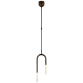 Люстра Rousseau Small Asymmetric Pendant KW 5590BZ-EC
