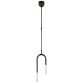 Люстра Rousseau Small Asymmetric Pendant KW 5590BZ-SG