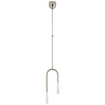 Люстра Rousseau Small Asymmetric Pendant KW 5590PN-SG