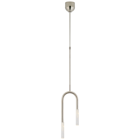 Люстра Rousseau Small Asymmetric Pendant KW 5590PN-SG