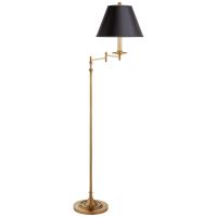 Торшер Dorchester Swing Arm Floor Lamp CHA 9121AB-B