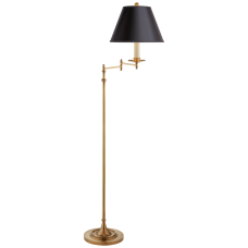 Торшер Dorchester Swing Arm Floor Lamp CHA 9121AB-B