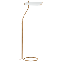 Торшер Miles Floor Lamp CHA 9724AB-WHT