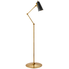 Торшер Antonio Articulating Floor Lamp TOB 1231HAB-BLK