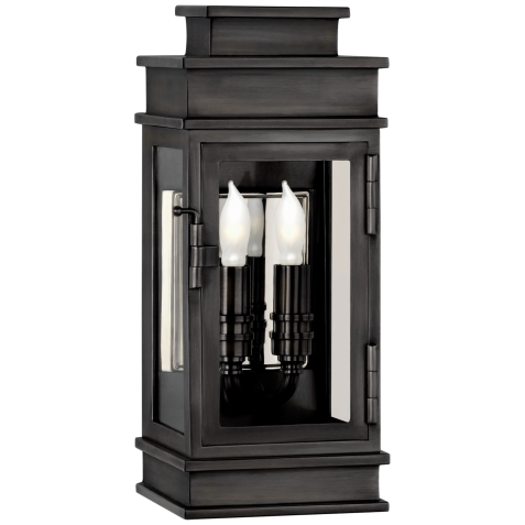Уличный бра Linear Mini Wall Lantern CHD 2907BZ-CG