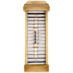 Фонарь Dunmore Curved Glass Louver Sconce CHO 2018AB-CG