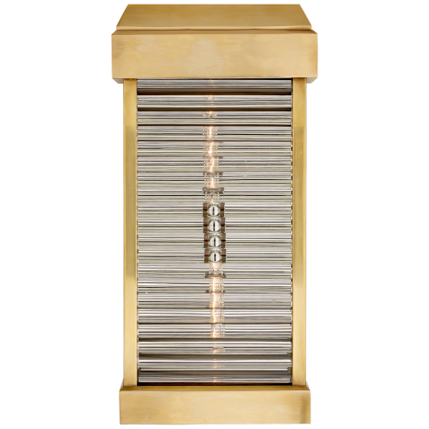 Фонарь Dunmore Large Curved Glass Louver Sconce CHO 2019AB-CG