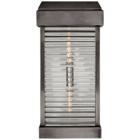 Фонарь Dunmore Large Curved Glass Louver Sconce CHO 2019BZ-CG