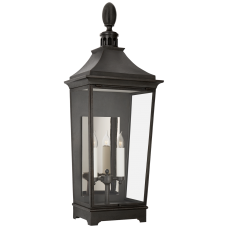 Уличный бра Rosedale Classic Medium Tall 3/4 Wall Lantern RC 2028FR-CG