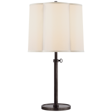 Настольная лампа Simple Adjustable Scallop Table Lamp BBL 3023BZ-S