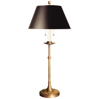Настольная лампа Dorchester Club Table Lamp CHA 8188AB-B