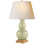 Настольная лампа Gourd Form Small Table Lamp CHA 8613CC-NP