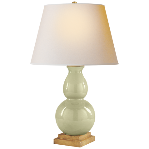 Настольная лампа Gourd Form Small Table Lamp CHA 8613CC-NP