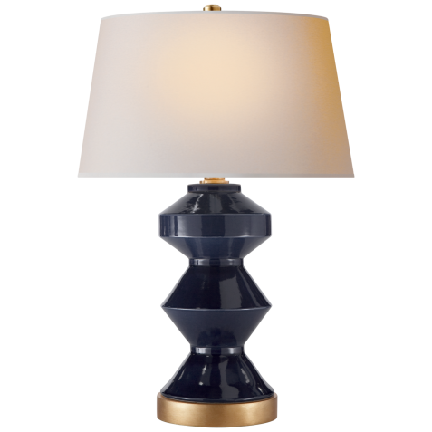 Настольная лампа Weller Zig-Zag Table Lamp CHA 8666DM-NP