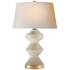 Настольная лампа Weller Zig-Zag Table Lamp CHA 8666ICO-NP