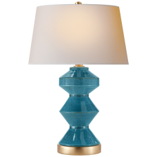 Настольная лампа Weller Zig-Zag Table Lamp CHA 8666OSB-NP
