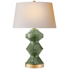 Настольная лампа Weller Zig-Zag Table Lamp CHA 8666SHK-NP