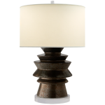 Настольная лампа Stacked Disk Table Lamp CHA 8693CBZ-PL