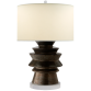 Настольная лампа Stacked Disk Table Lamp CHA 8693CBZ-PL