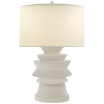 Настольная лампа Stacked Disk Table Lamp CHA 8693WHT-PL