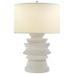 Настольная лампа Stacked Disk Table Lamp CHA 8693WHT-PL
