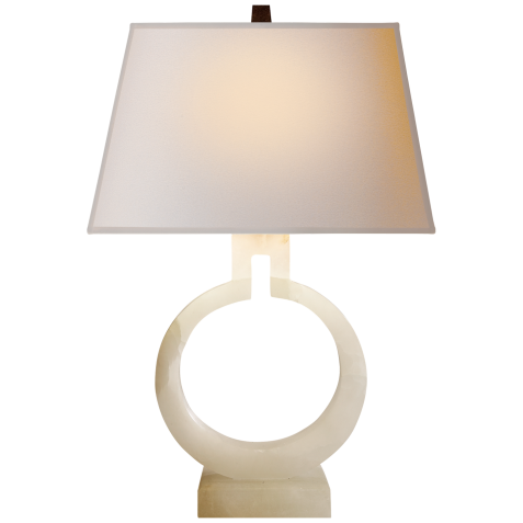 Настольная лампа Ring Form Small Table Lamp CHA 8969ALB-NP
