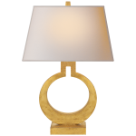 Настольная лампа Ring Form Small Table Lamp CHA 8969G-NP