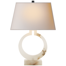 Настольная лампа Ring Form Large Table Lamp CHA 8970ALB-NP