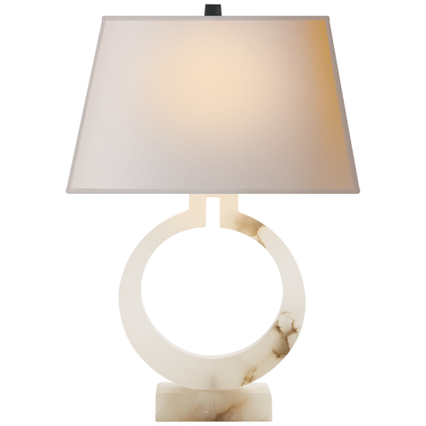 Настольная лампа Ring Form Large Table Lamp CHA 8970ALB-NP