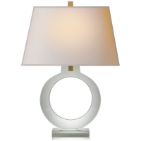 Настольная лампа Ring Form Large Table Lamp CHA 8970CG-NP