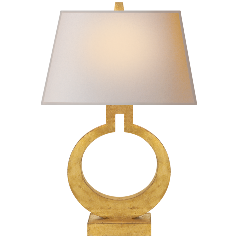 Настольная лампа Ring Form Large Table Lamp CHA 8970G-NP