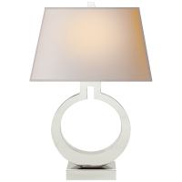 Настольная лампа Ring Form Large Table Lamp CHA 8970PN-NP