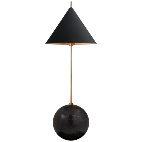 Настольная лампа Cleo Orb Base Accent Lamp KW 3118AB/BLK