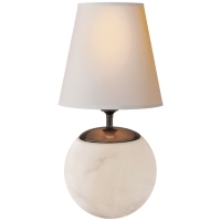 Настольная лампа Terri Large Round Table Lamp TOB 3023ALB-NP