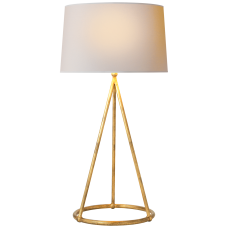 Настольная лампа Nina Tapered Table Lamp TOB 3026GI-NP