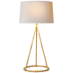 Настольная лампа Nina Tapered Table Lamp TOB 3026GI-NP