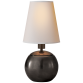Настольная лампа Tiny Terri Round Accent Lamp TOB 3051BZ-NP
