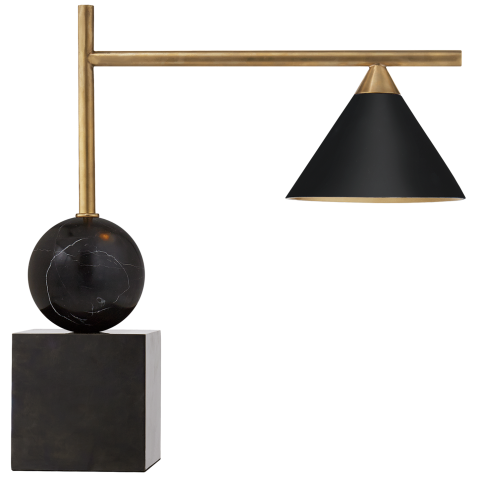 Настольная лампа Cleo Desk Lamp KW 3088BZ/AB-BLK