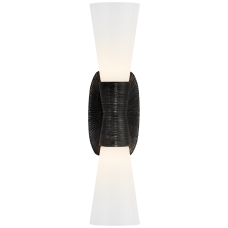 Бра Utopia Small Double Bath Sconce KW 2047AI-WG