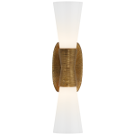 Бра Utopia Small Double Bath Sconce KW 2047G-WG