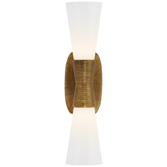 Бра Utopia Small Double Bath Sconce KW 2047G-WG
