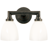 Бра Wilton Double Bath Light SL 2842BZ-WG