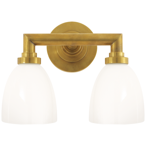 Бра Wilton Double Bath Light SL 2842HAB-WG