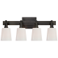 Бра Bryant Four-Light Bath Sconce TOB 2153BZ-WG